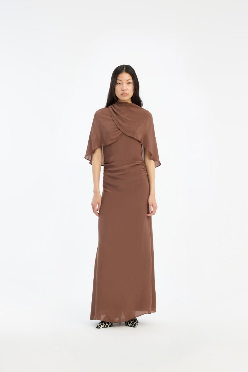 MAXI CAPE DRESS