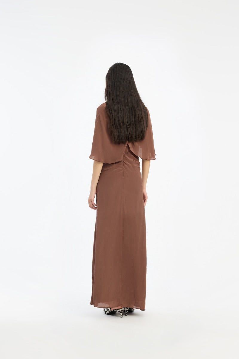 MAXI CAPE DRESS