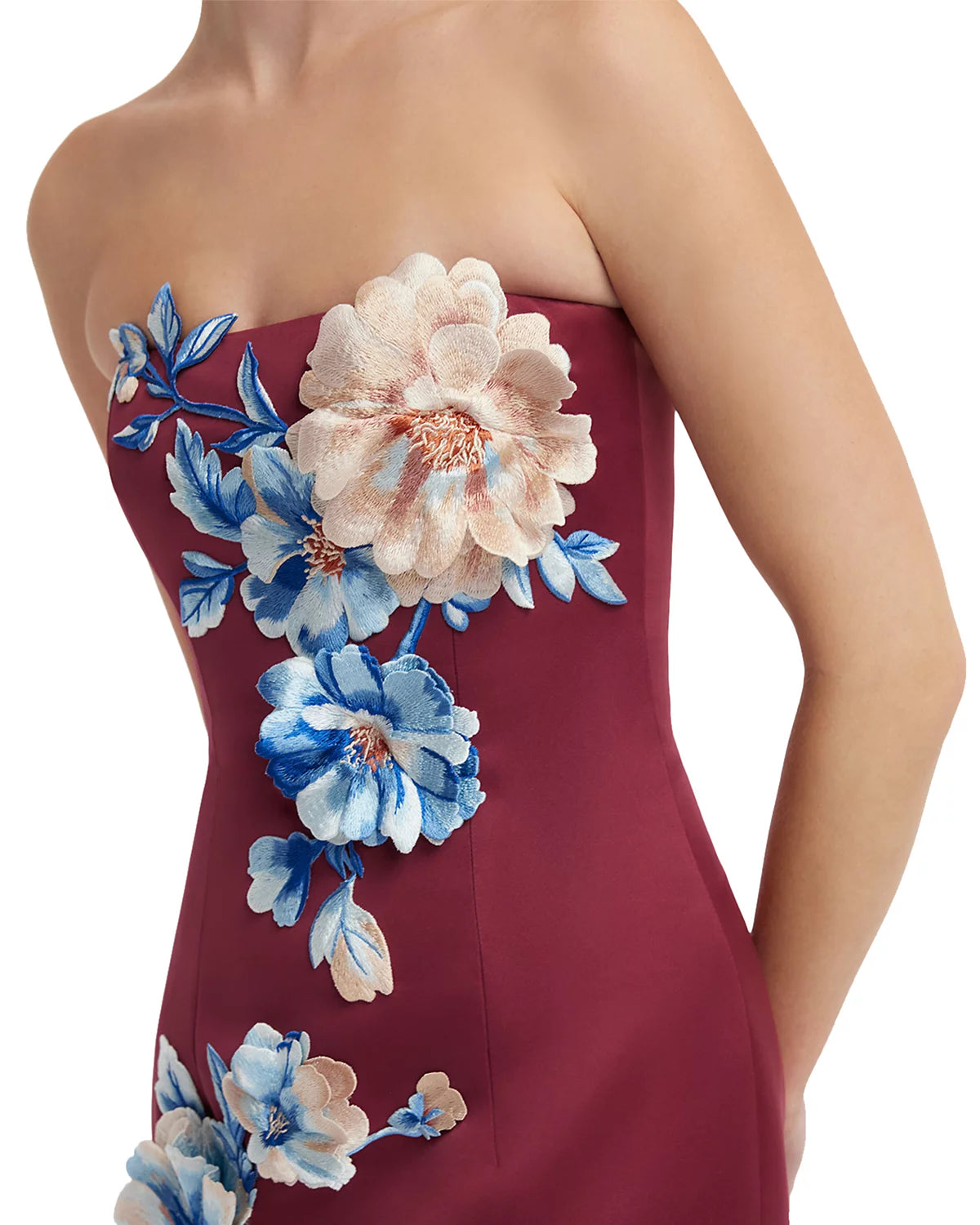 RAYNA EMBROIDERED MAXI DRESS