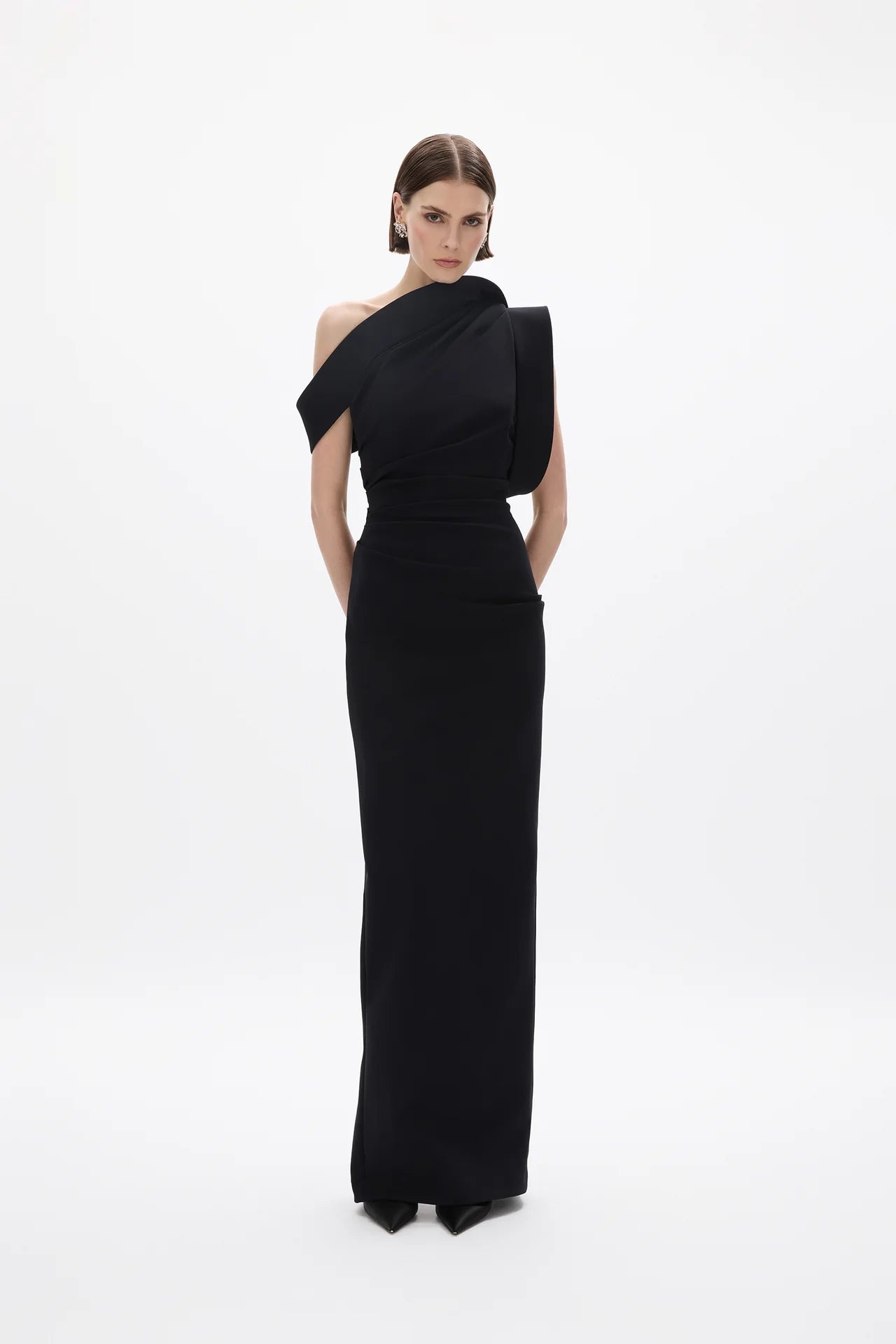 Rowana One Shoulder Gown
