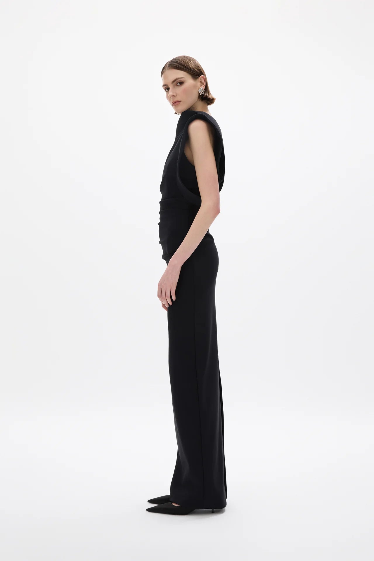 Rowana One Shoulder Gown