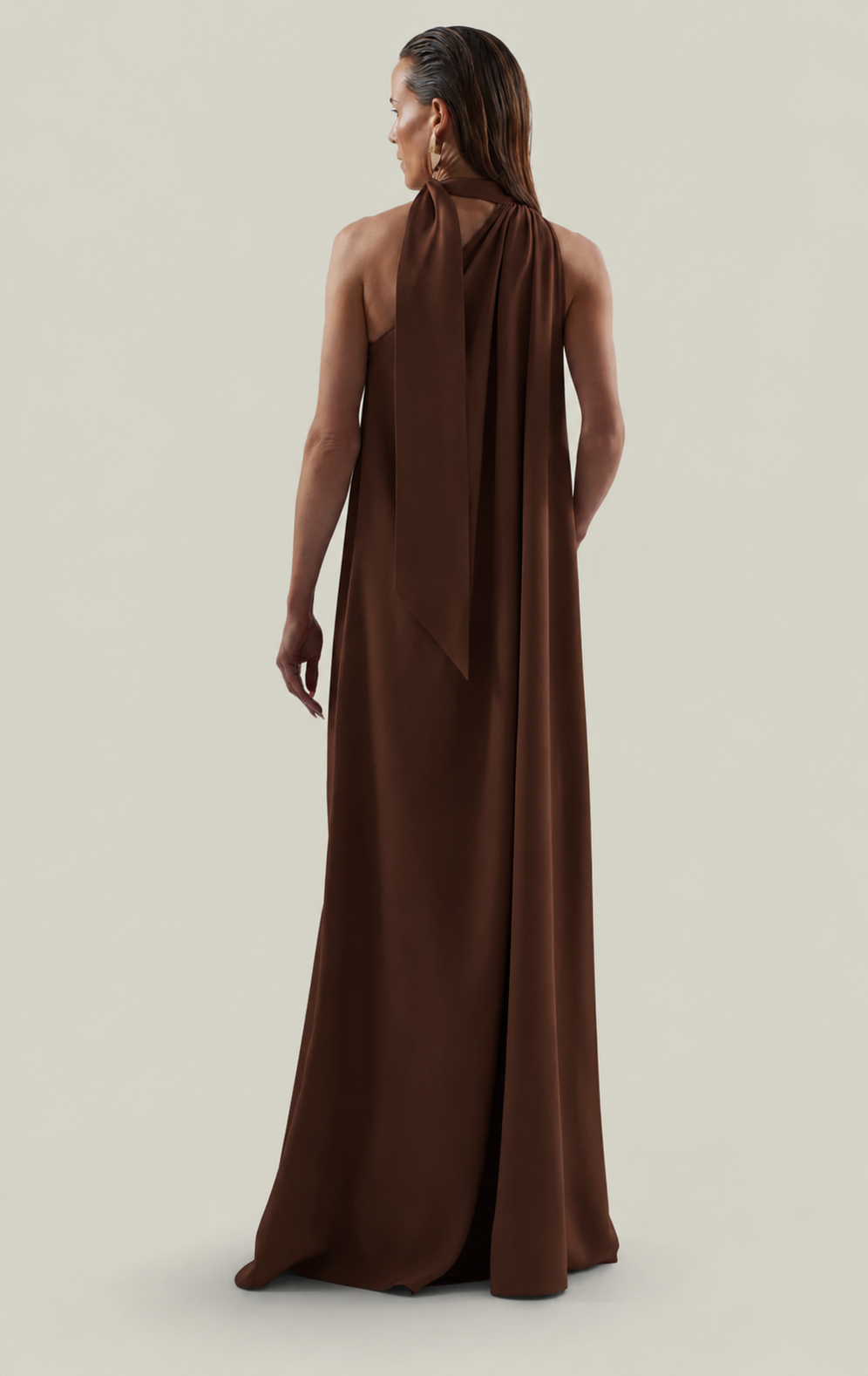 ASTOR DRESS IN COCOA