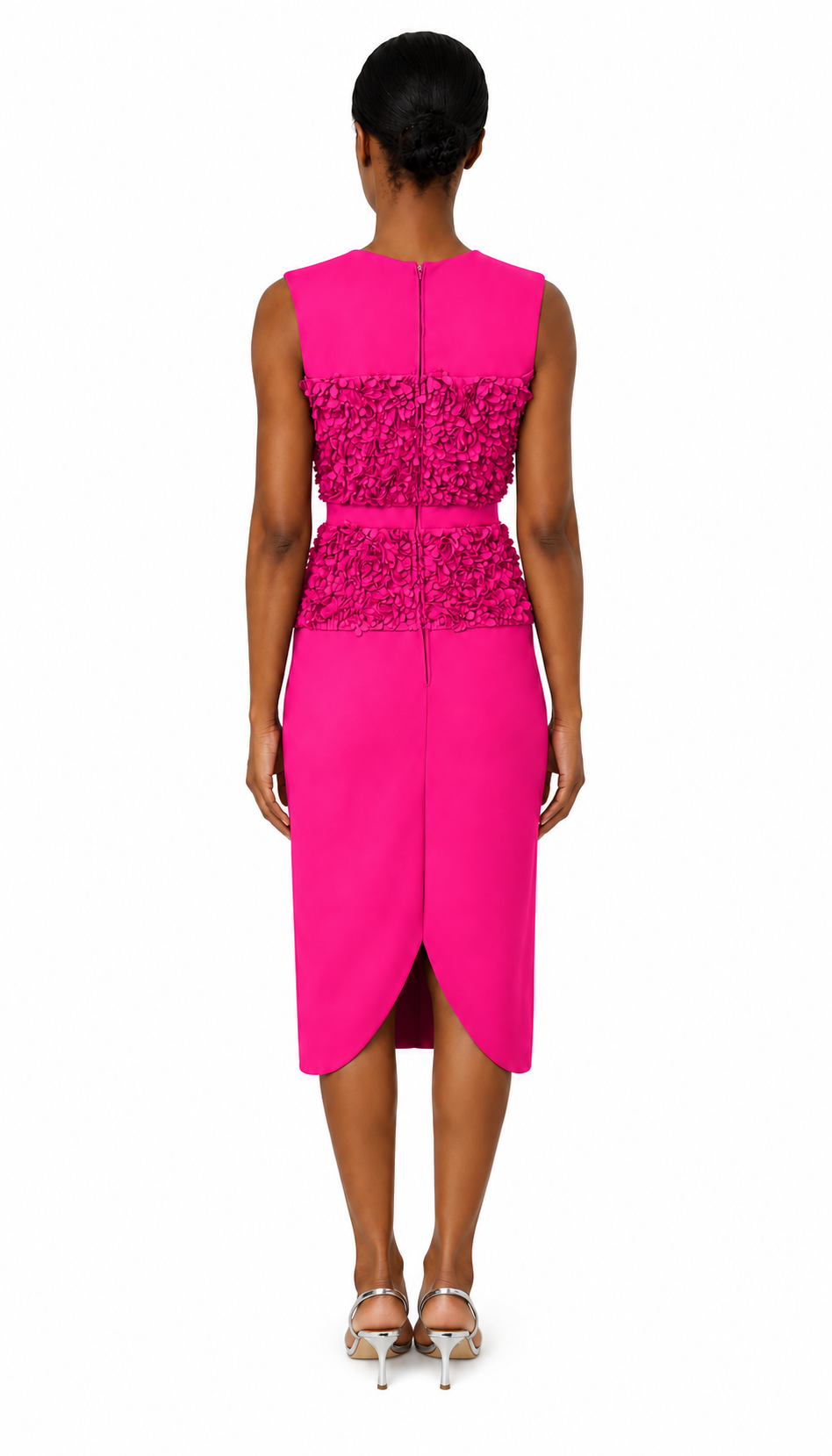 CAGE MIDI DRESS