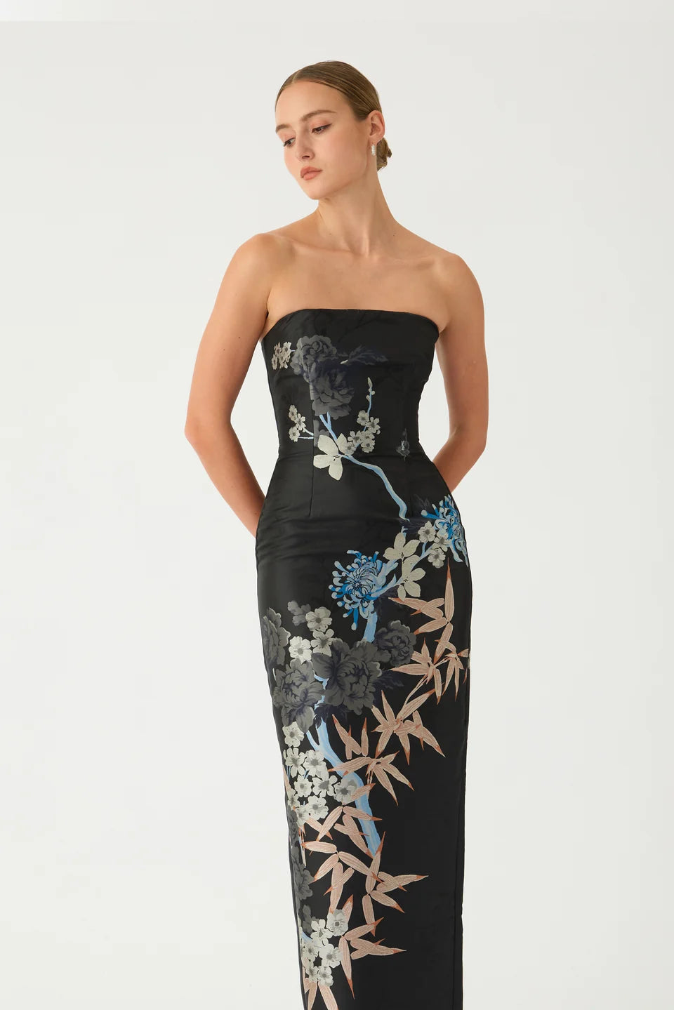 ILSA JACQUARD GOWN