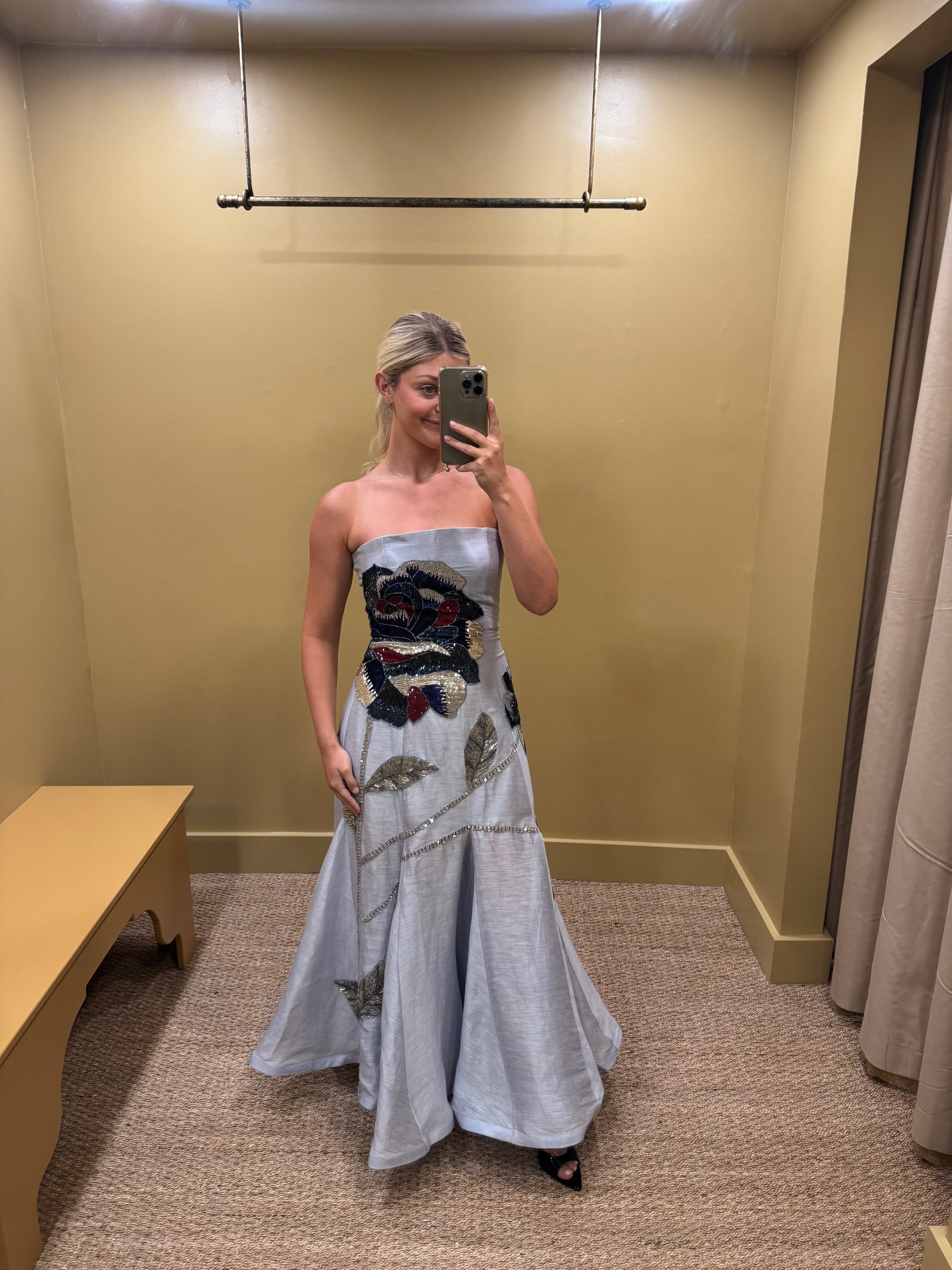NOIR BLOOM DRESS