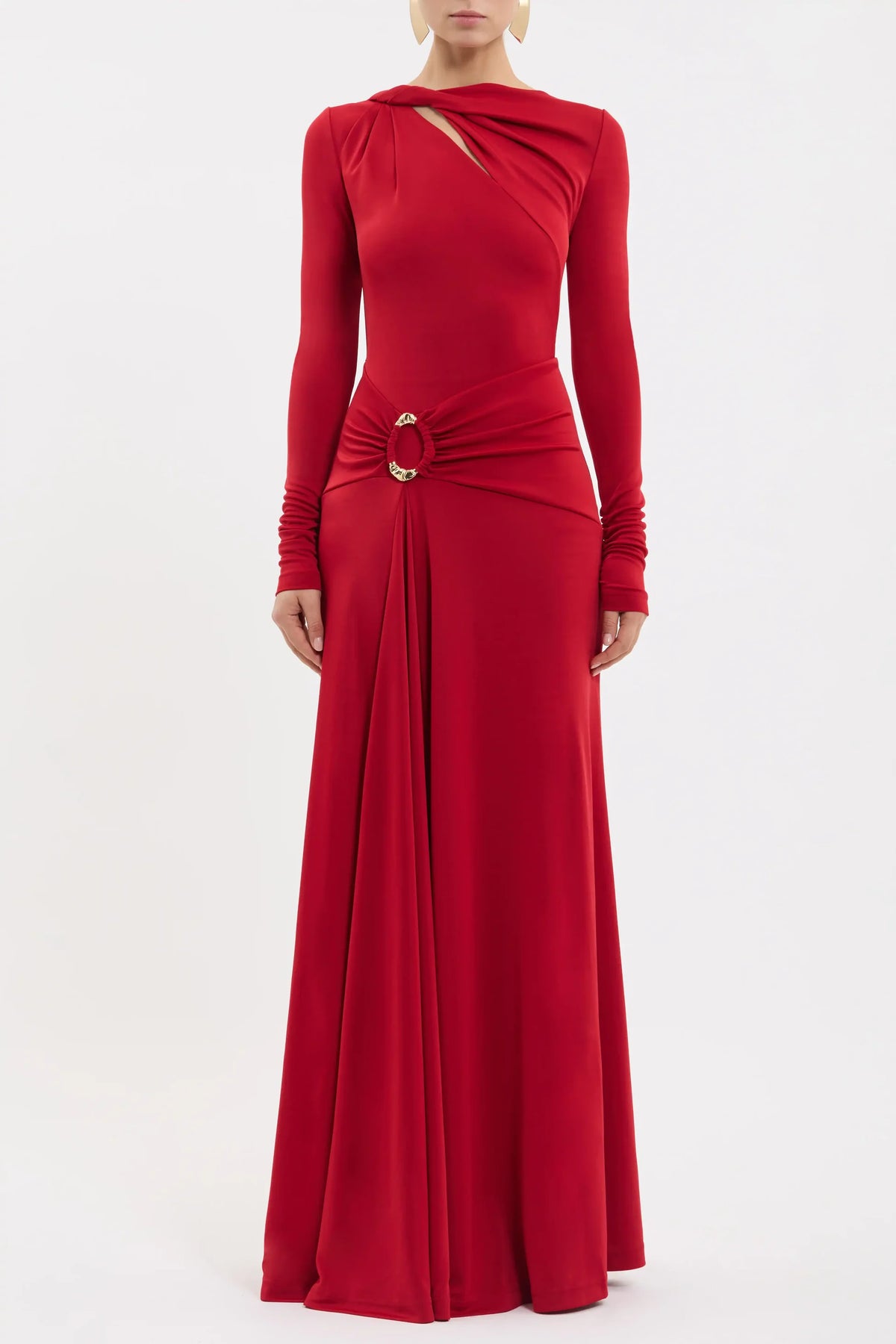 KIANA LONG SLEEVE MAXI DRESS