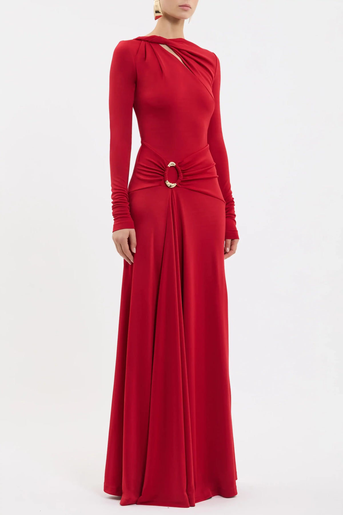 KIANA LONG SLEEVE MAXI DRESS