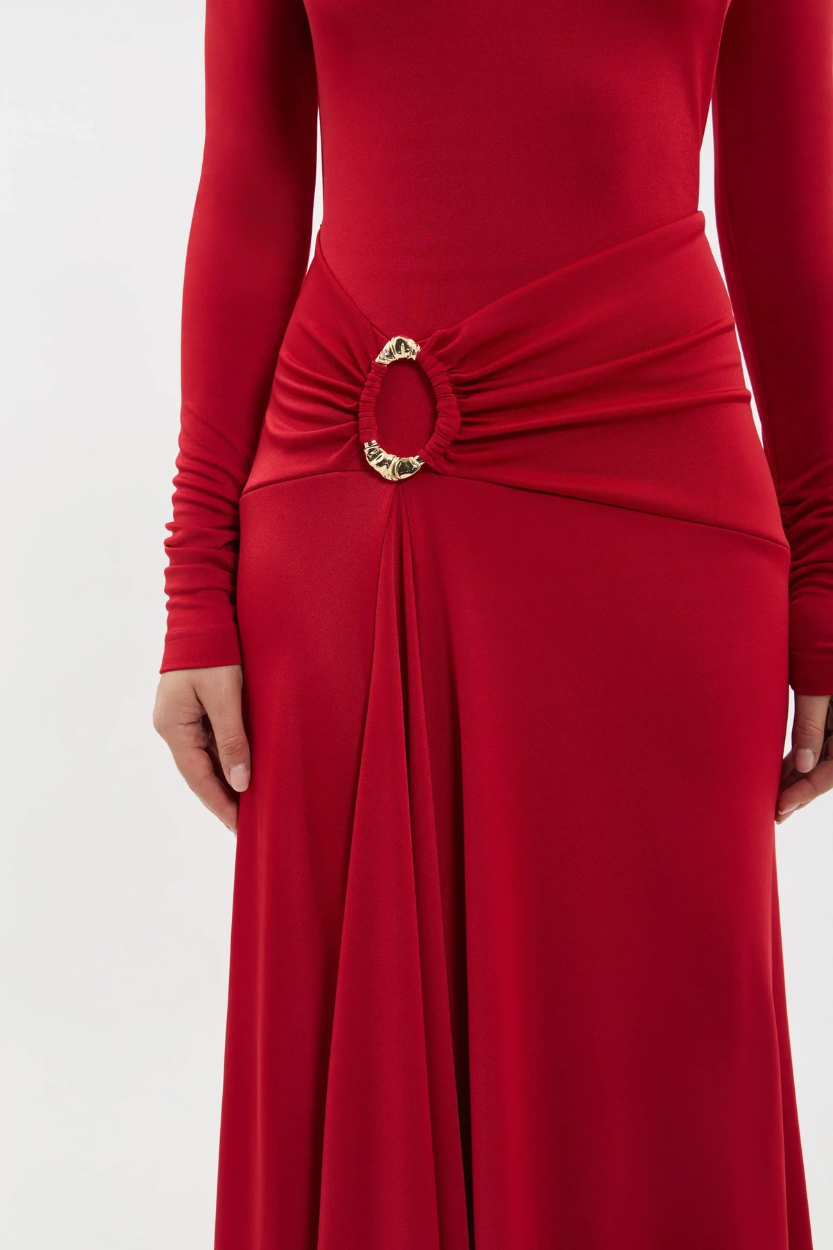 KIANA LONG SLEEVE MAXI DRESS