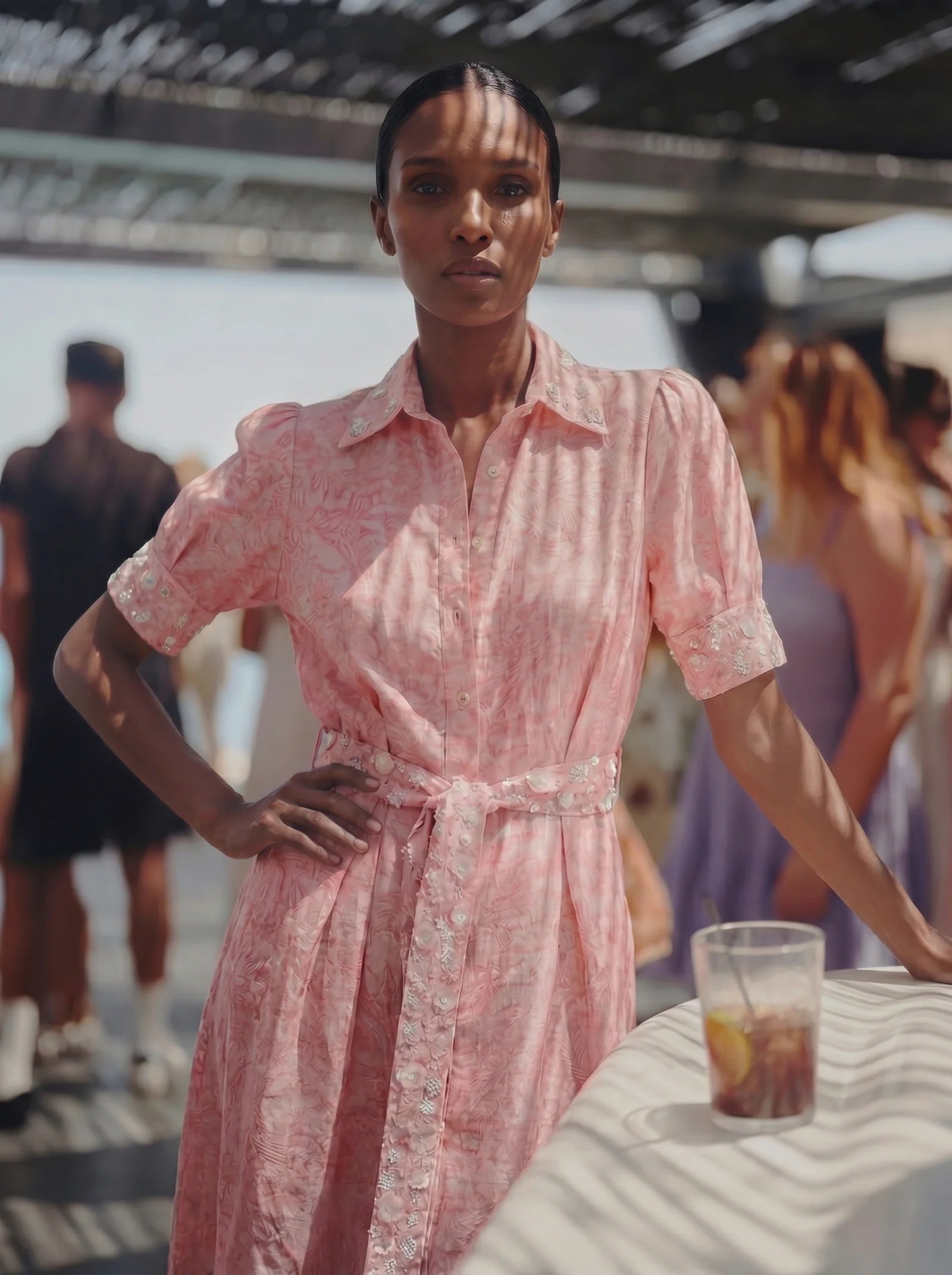 MARIS DEW DREAM SHIRT DRESS