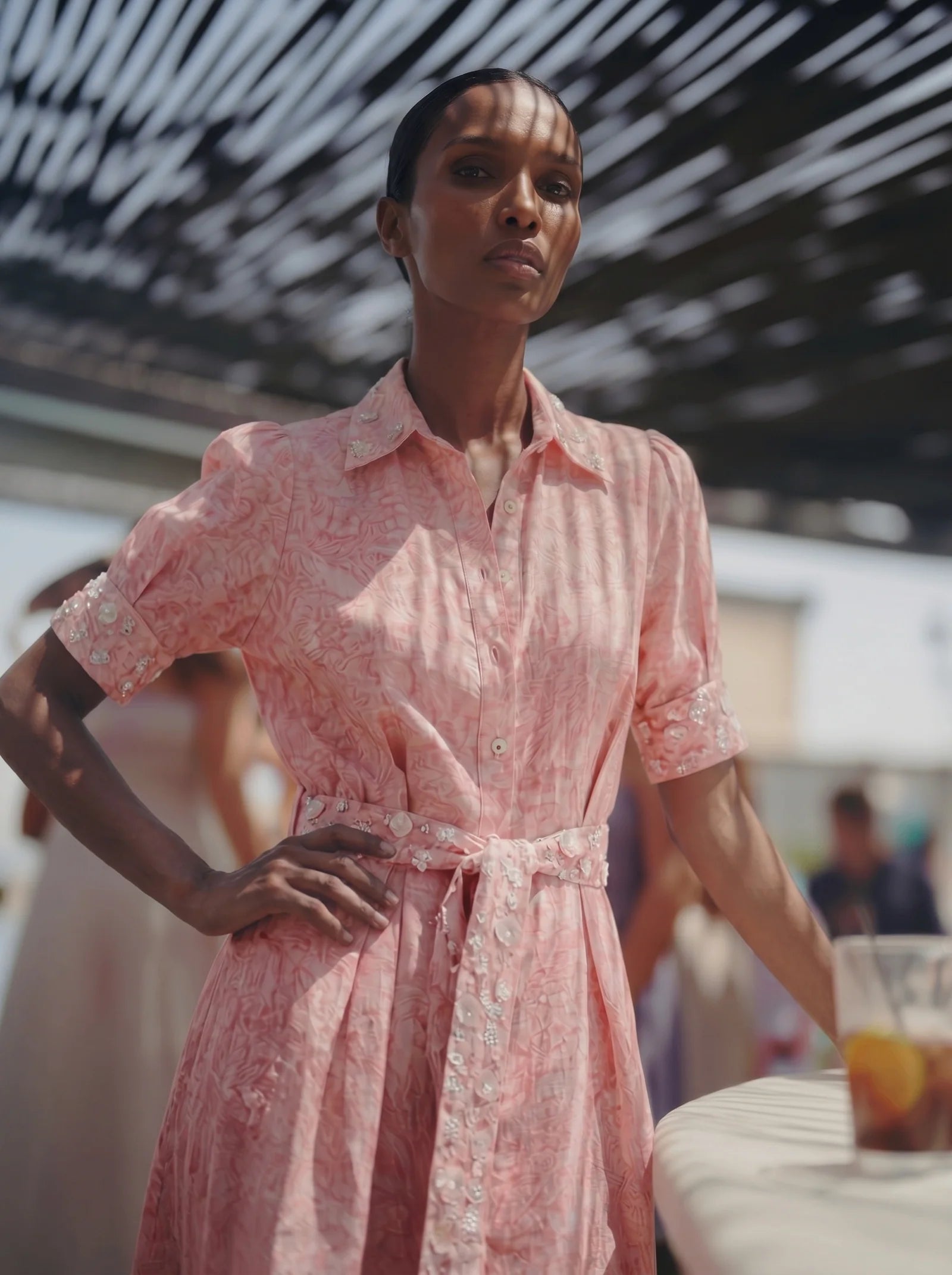 MARIS DEW DREAM SHIRT DRESS