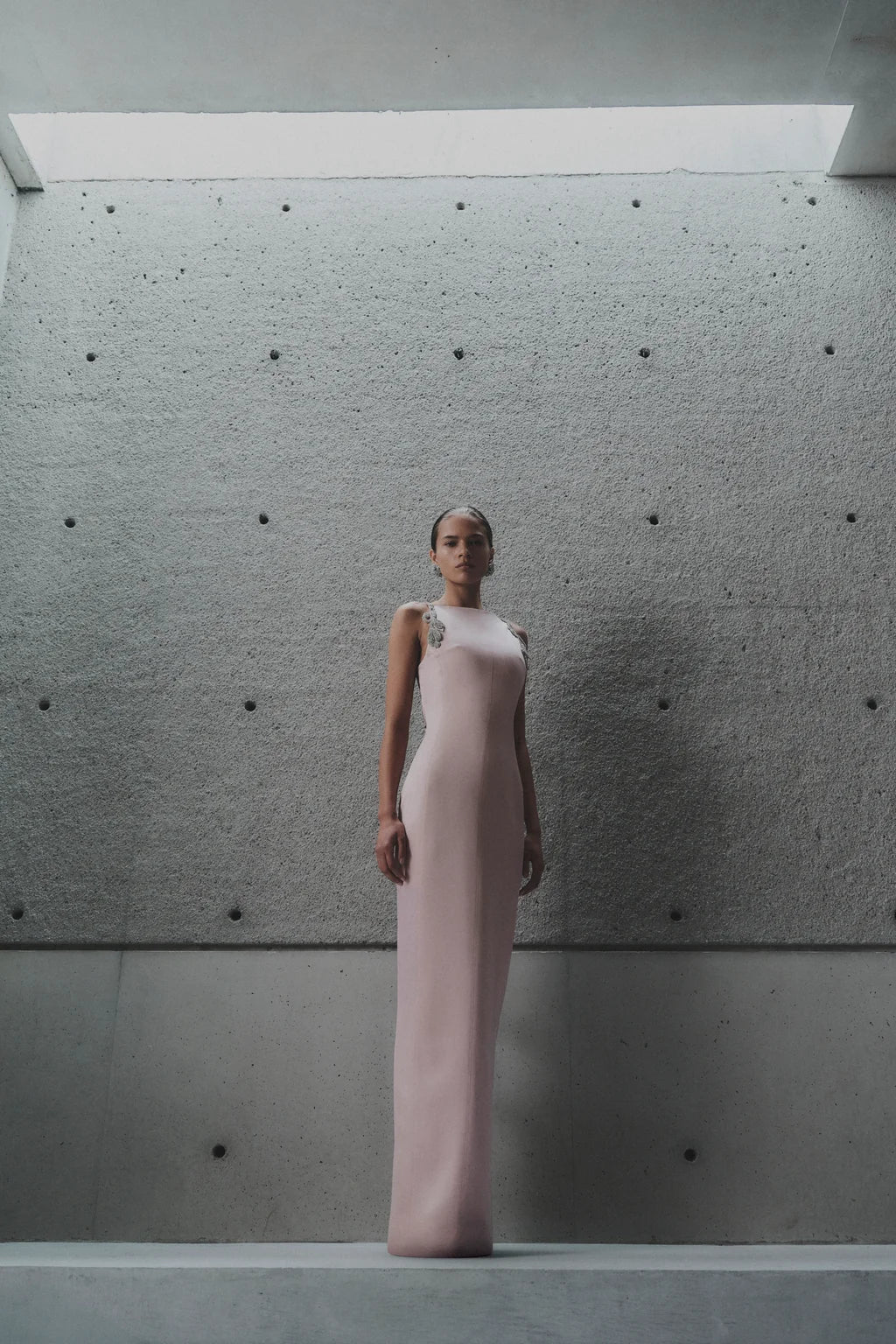 Oryx Column Gown