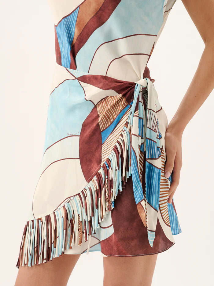 REMY FRINGE MINI DRESS