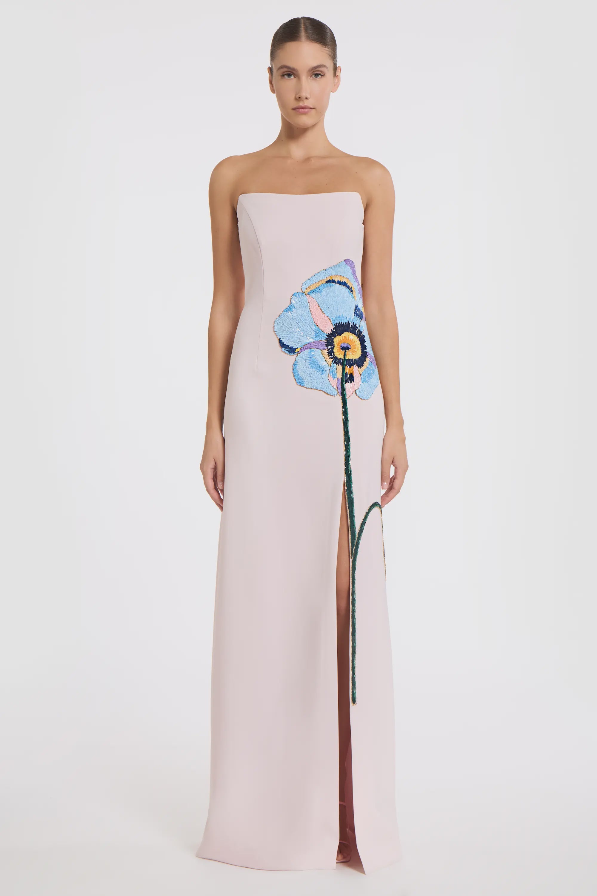 JESSINE STRAPLESS GOWN