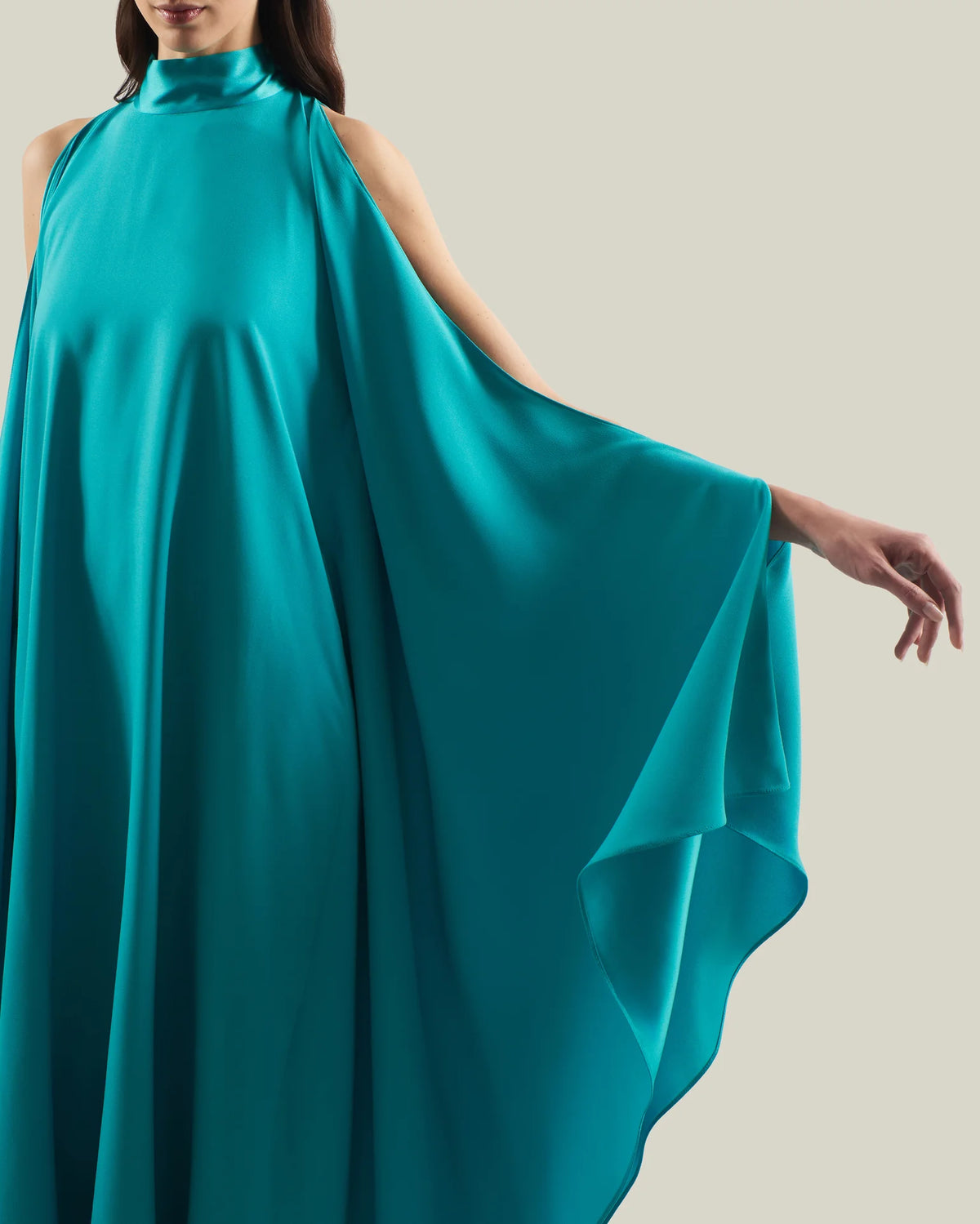 TURQUOISE AGA KAFTAN