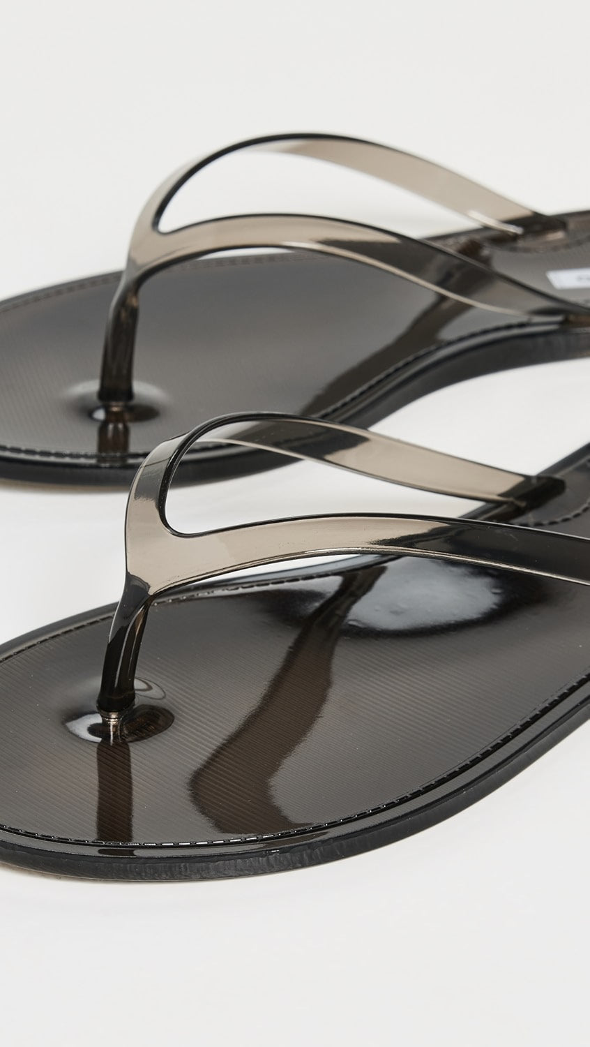 CRYSTAL SANDAL BLACK