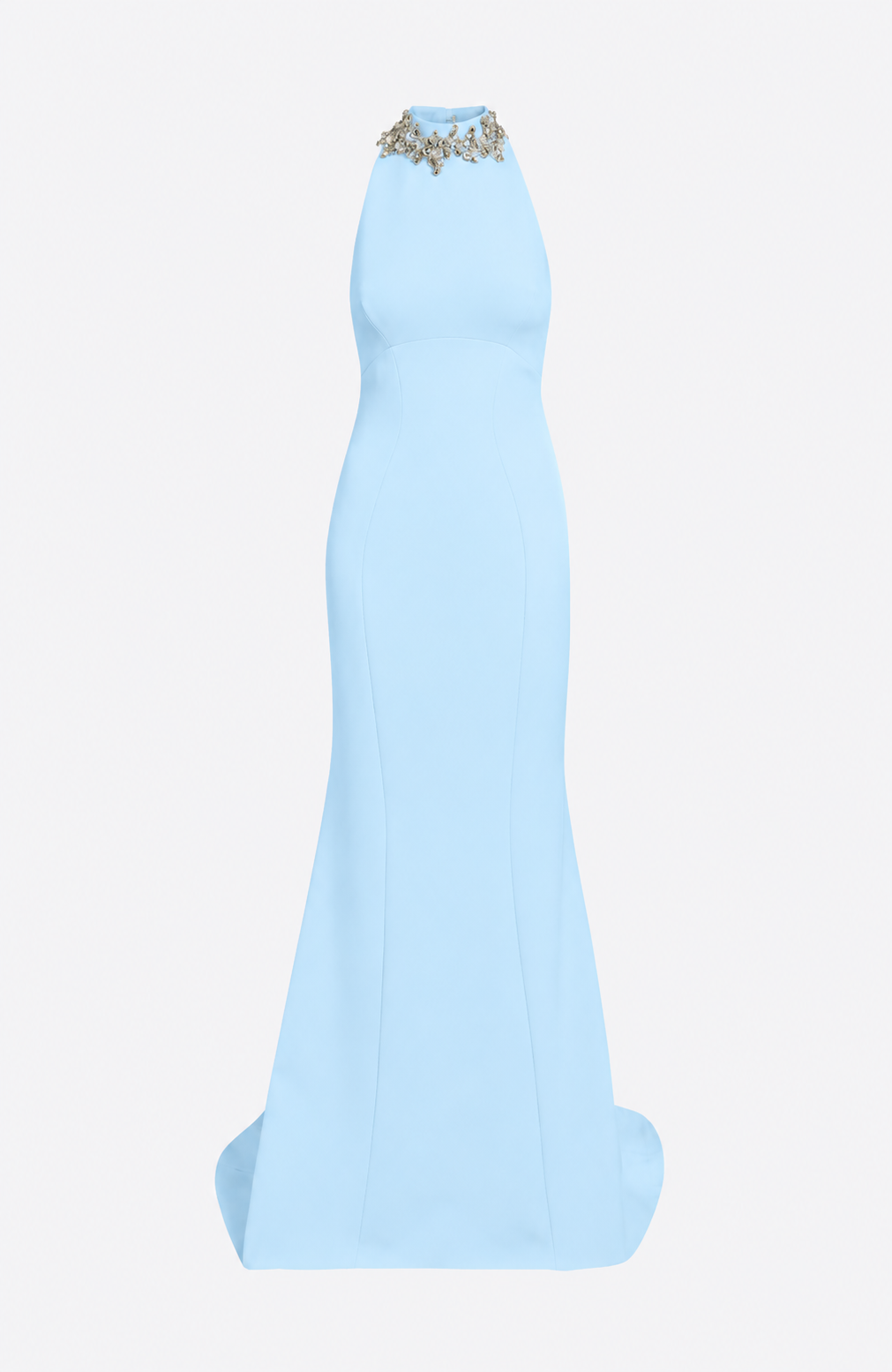 LARK LONG DRESS IN PALE BLUE