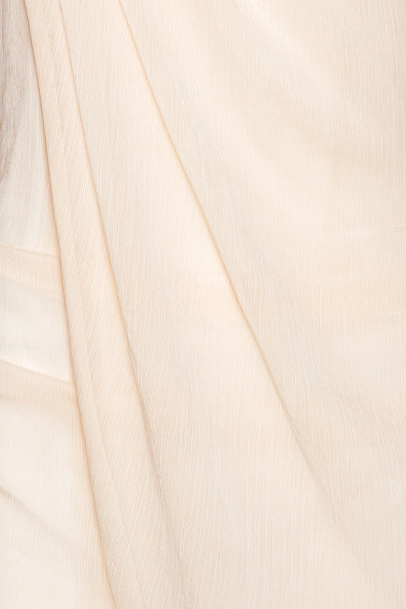 CHIFFON MINI CAPE DRESS