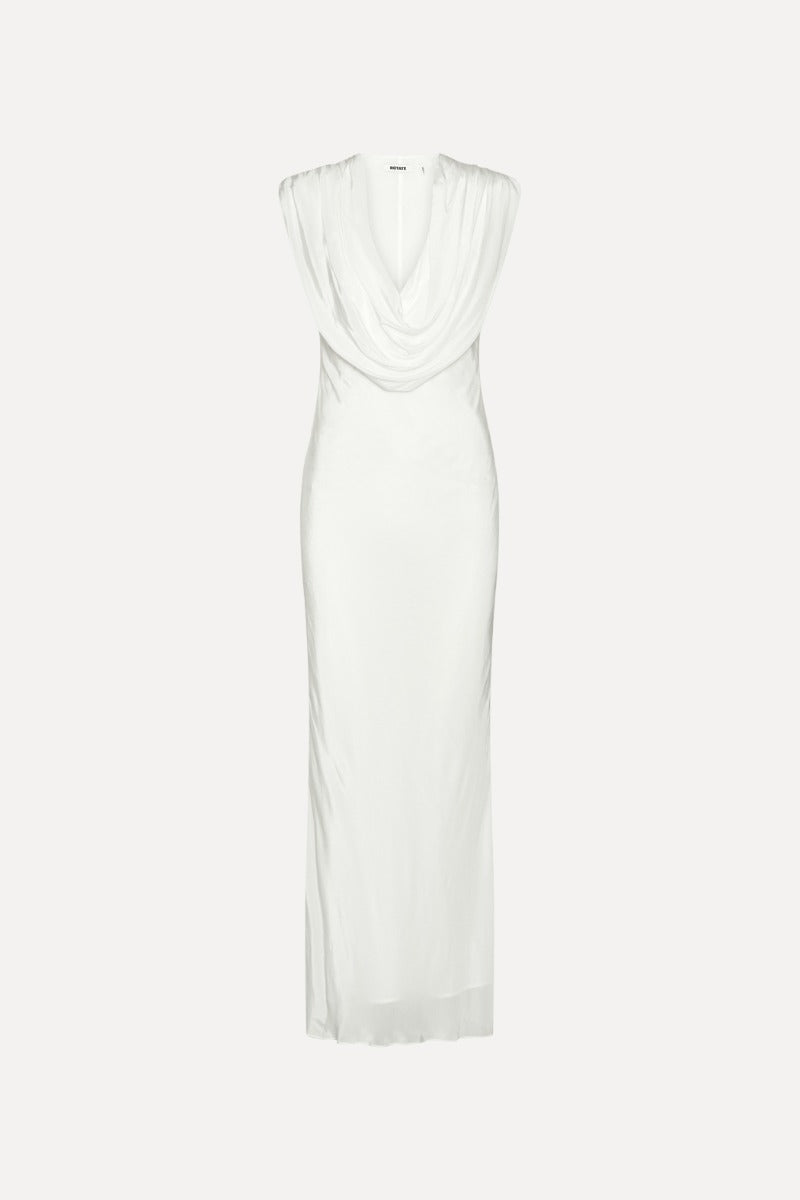 MAXI WATERFALL DRESS