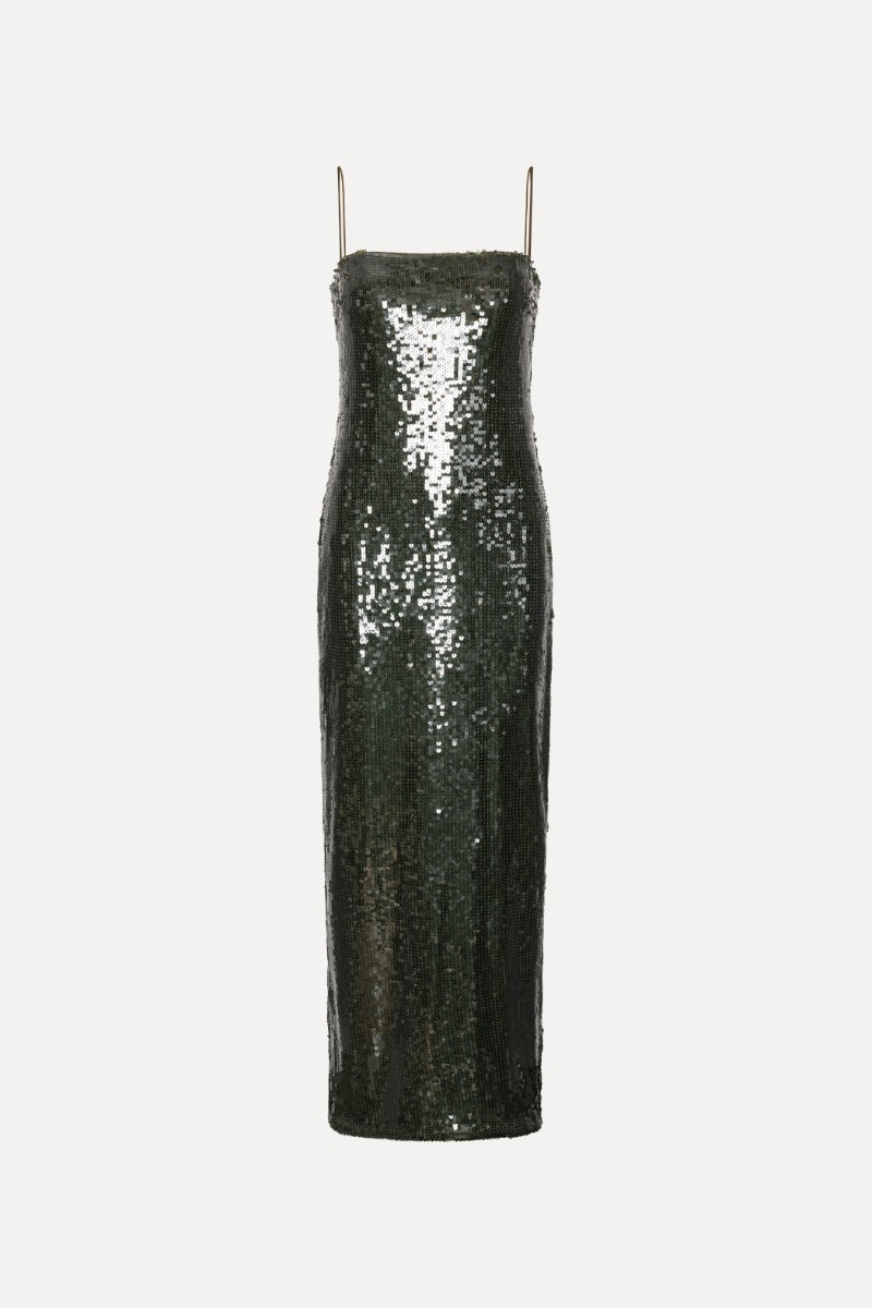 Sequins Maxi Slip Dress