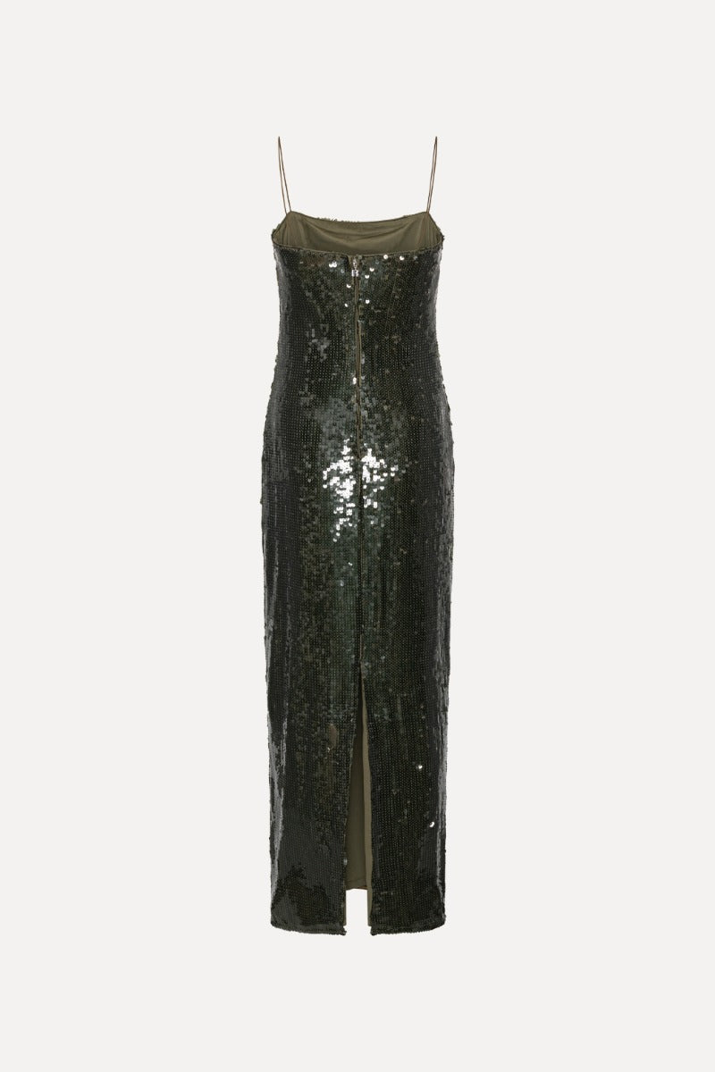 Sequins Maxi Slip Dress
