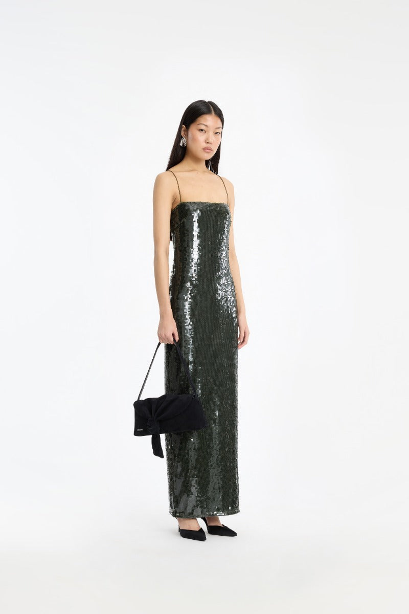 Sequins Maxi Slip Dress